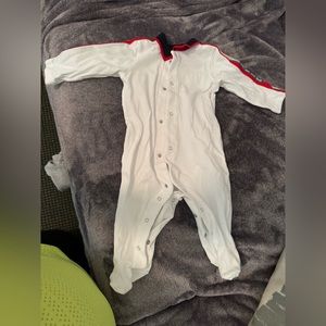 Gucci onesie with collar -worn once